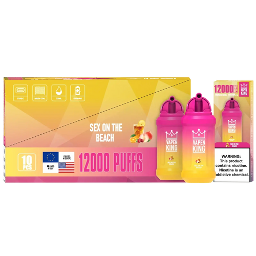 Vapen King Sex On The Beach 12000  - Pack de 10