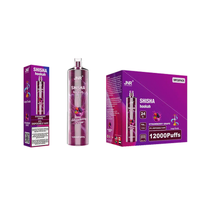 Shisha Hookah Strawberry Grape 12000 - Pack de 10