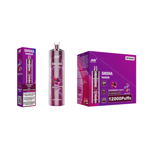 Shisha Hookah Strawberry Grape 12000 - Pack de 10