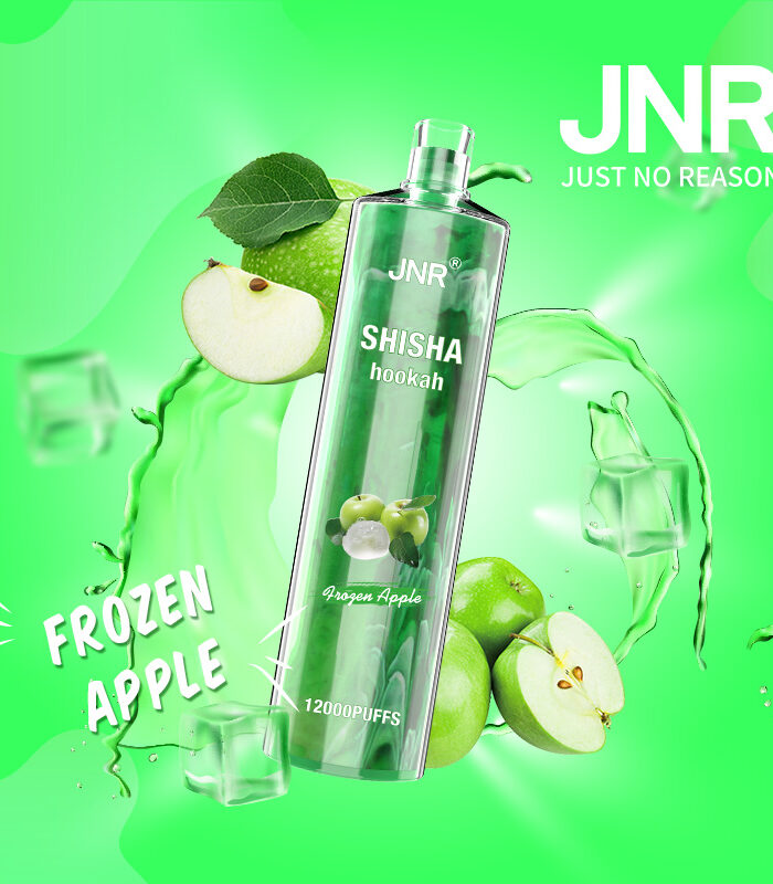 Shisha Hookah Frozen Apple 12000 - Pack de 10
