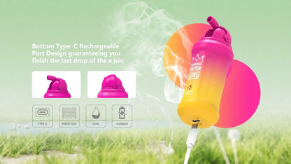 Vapen King Peach Ice 12000 - Pack de 10