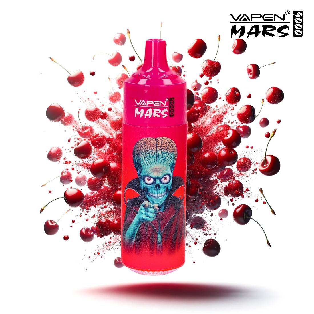 Vapen Mars Cerise 9000 - Pack de 10