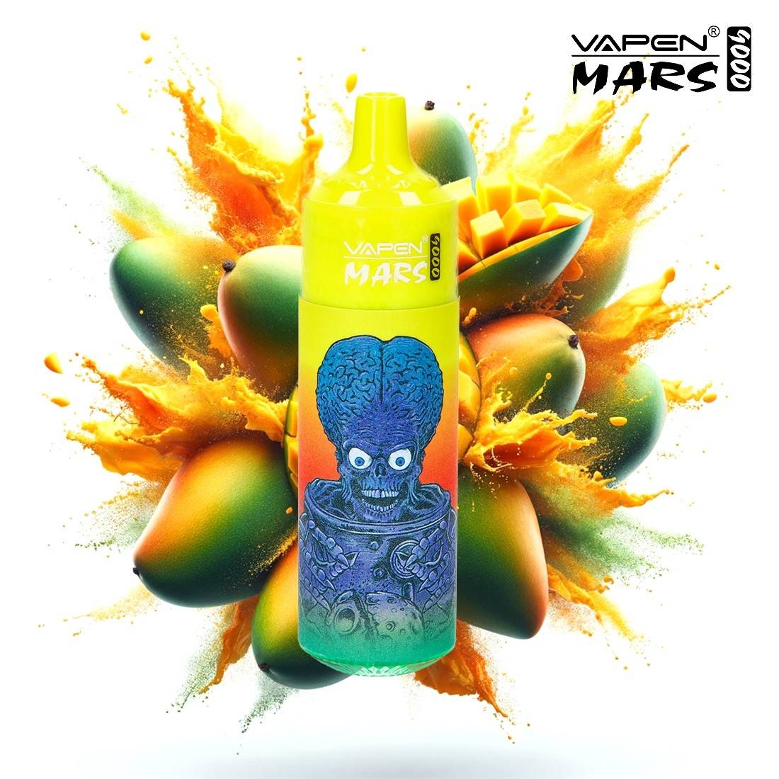 Vapen Mars Triple Mangue 9000  - Pack de 10